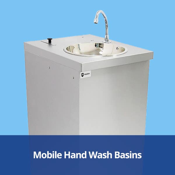 Mobile Hand Wash Basins from Stephensons Catering Suppliers