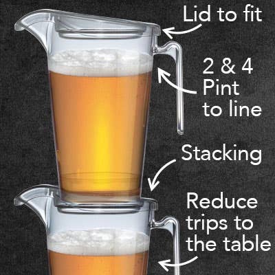 4 Pint beer Jugs