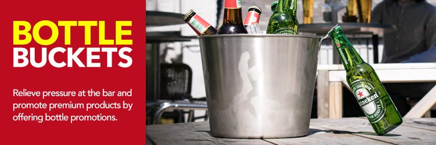 Bottle Buckets from Stephensons Catering Suppliers