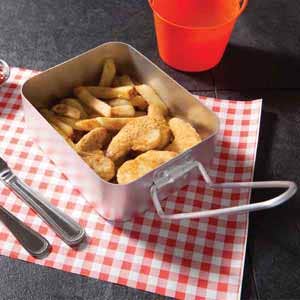 Stainless Steel Deep Balti Dish 6 / 15cm 17oz