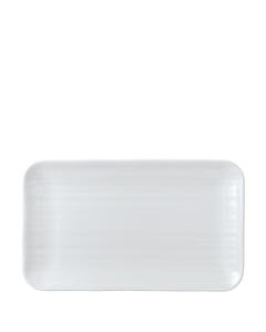 Dudson White Organic Rectangular Plate 10.625x6.25" / 27x16cm- Small