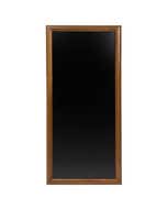Dark Wood Long Framed Chalkboard 120x56x2cm