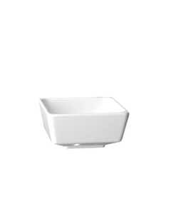 Float Bowl Square White 5x5x2.33"/12.5x12.5x6cm  0.50Ltr- Small