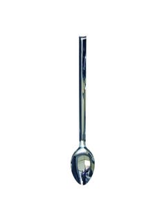 Stainless Steel Hooked Handle Plain Serving Spoon 14" / 36cm- Small