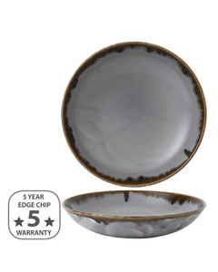 Dudson Harvest Grey Coupe Bowl 9.75" / 24.8cm- Small