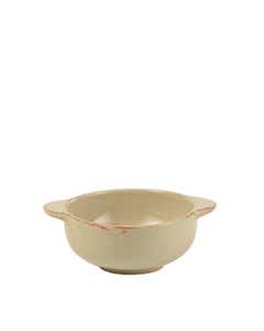 Rustico Flame Stoneware Lugged Soup Bowl 15oz / 45cl- Small