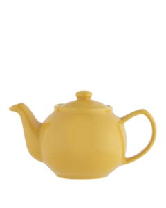 Price & Kensington Gloss Bright Mustard Teapot 2 Cup 16oz / 45cl- Small