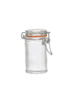 Tall Mini Glass Terrine Jar 3.75" / 8.5cm, 2.5oz / 70ml- Small