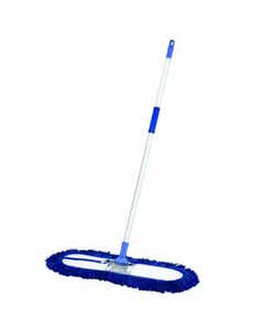 Complete Sweeper Mop Kit with Handle & Blue Sweeper Head 23.5" / 60cm- Small