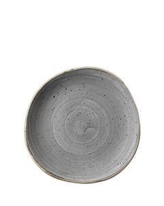 Churchill Stonecast Peppercorn Grey Organic Round Plate 7.25" / 18.6cm