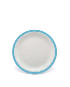Harfield Duo Summer Blue Patterned Polycarbonate Plate 6.75" / 17cm- Small