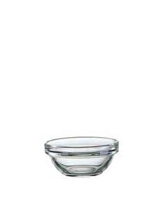 Stacking Toughened Glass Dip Bowl 2.5" / 6.5cm- Small