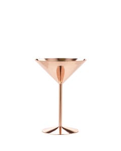 Copper Martini Cocktail Glass 8.5oz / 24cl- Small