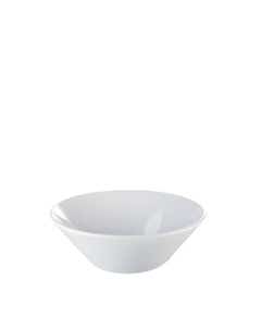 Simply Tableware Porcelain White Conic Bowl 6.5x2.5" / 17x6cm- Small