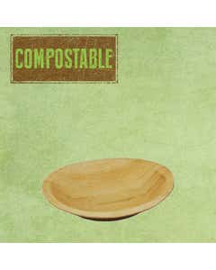 Palm Leaf Compostable Round Bowl 7" / 18cm- Small