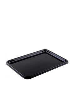 Sabert Black Rectangular Platter Base 35x24cm