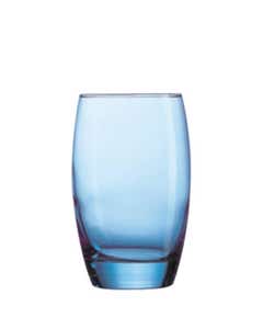 Salto Ice Blue Tumbler Hiball Glass 12.8oz / 36cl- Small