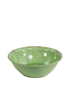 Casablanca Collection Green Melamine Bowl 8.25x2.75" / 21x7cm, 1.3Ltr- Small