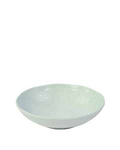 Mineral Aqua Crackle Glaze Effect Melamine Bowl 9.4" / 24cm, 1.3Ltr- Small