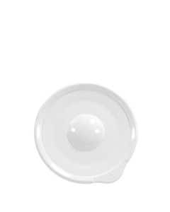 Omni Healthcare White Melamine Saucer With White Rim 5.5" / 14cm- Small