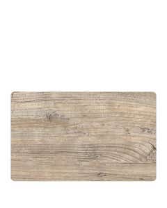 Roltex Polyester Core S-Plank Serving Platter Vintage Wood Effect 21x13" / 53x32.5cm