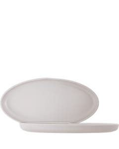 Copenhagen White Oval Melamine Dish 16x8" / 40x20cm