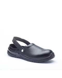 Blackrock Black Slip-Resistant Hygiene Clogs UK 12 / EU 47- Small