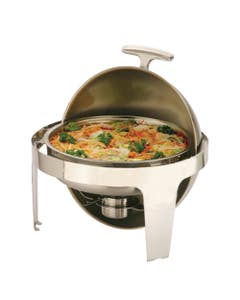 Round Roll Top Chafing Dish 6.8Ltr 50x53x45cm- Small