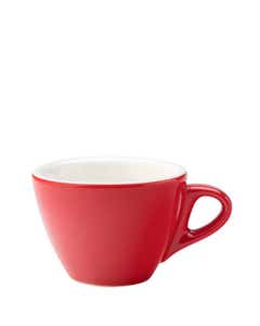 Barista Porcelain Red Flat White Cup 5.5oz / 16cl