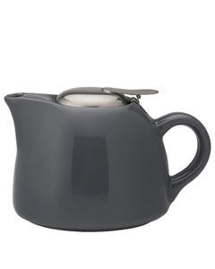 Barista Porcelain Grey Teapot 15oz / 45cl- Small