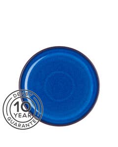 Denby Imperial Blue Medium Coupe Plate 8.2" / 21cm- Small