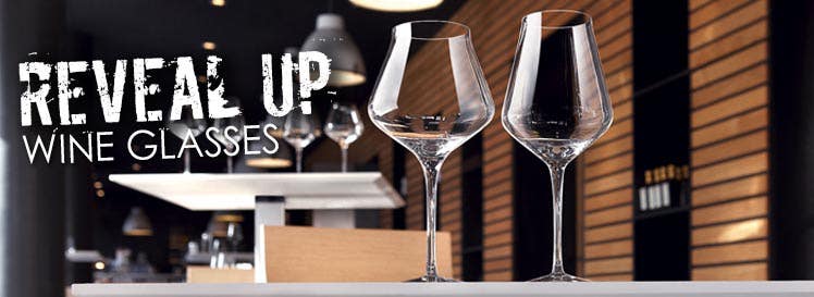 Reveal Up Wine Glassware