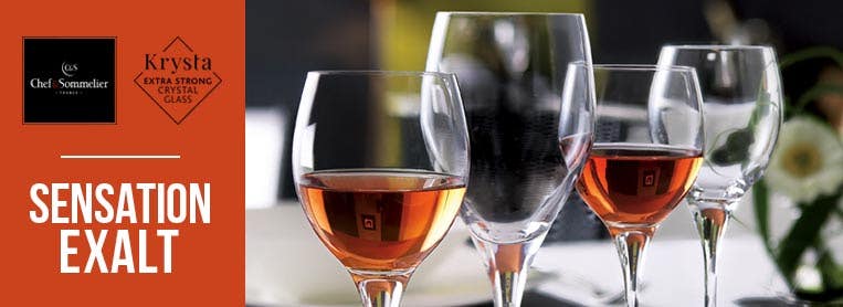 chef and sommelier sensation exalt wine glasses