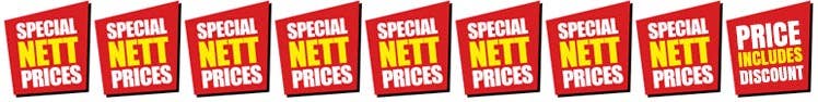 Special Nett Prices Banner