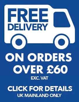 Free Delivery on Orders over £60 (exc. VAT)