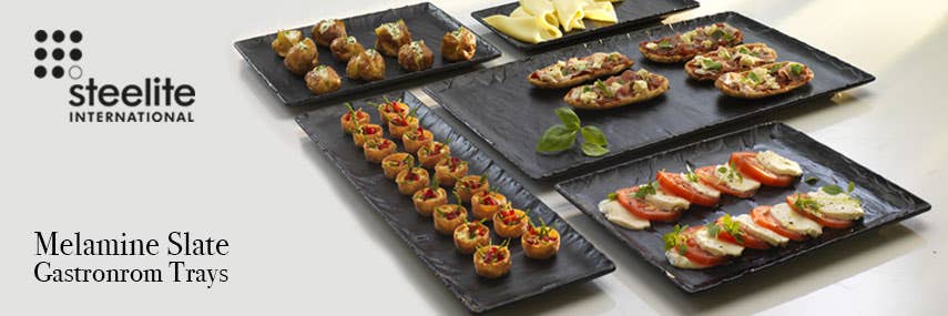 Steelite Slate Melamine Gastronorm Tray