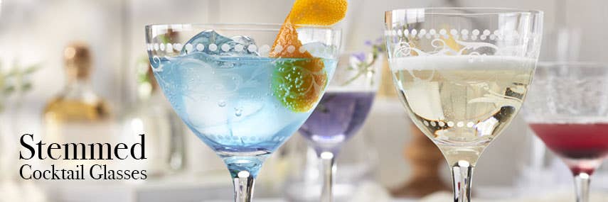 Stemmed Cocktail Glasses