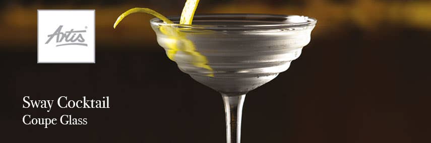 Artis Sway Cocktail Coupe Glass
