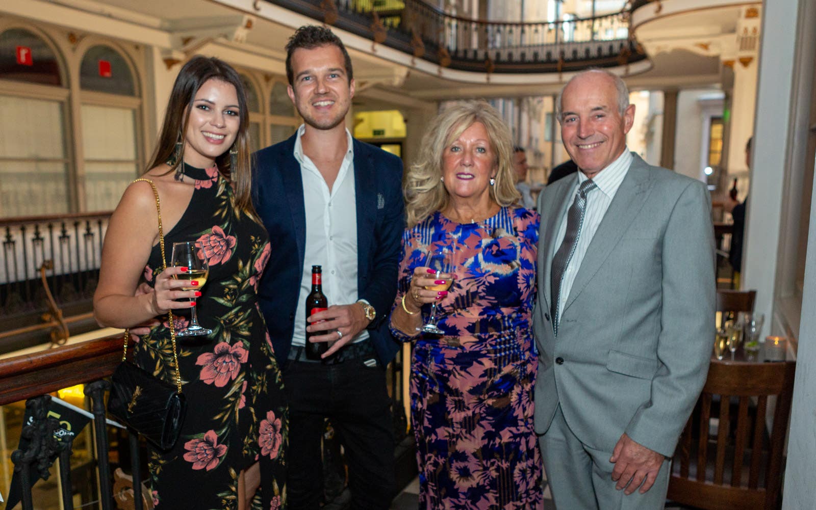 Jennifer, Jordan, Lorraine and Stewart Brookes