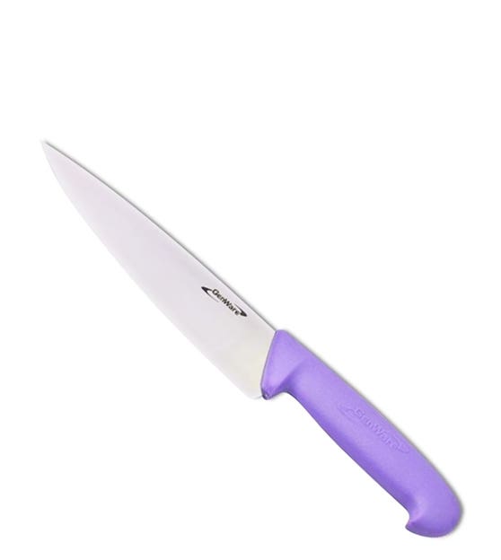 Purple Allergen Knives from Stephensons Catering Suppliers