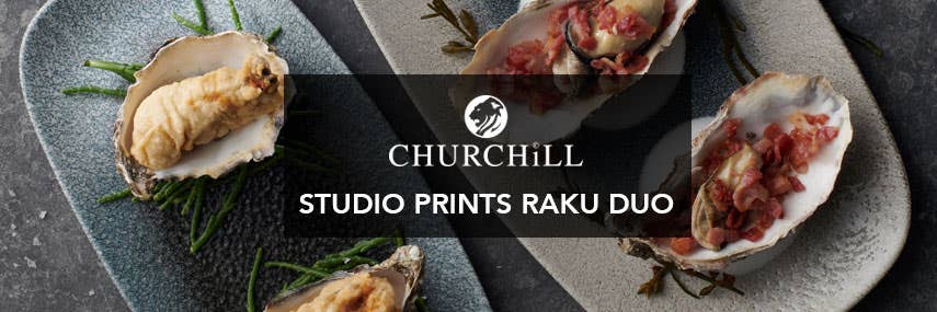 Churchill Studio Prints Raku Duo