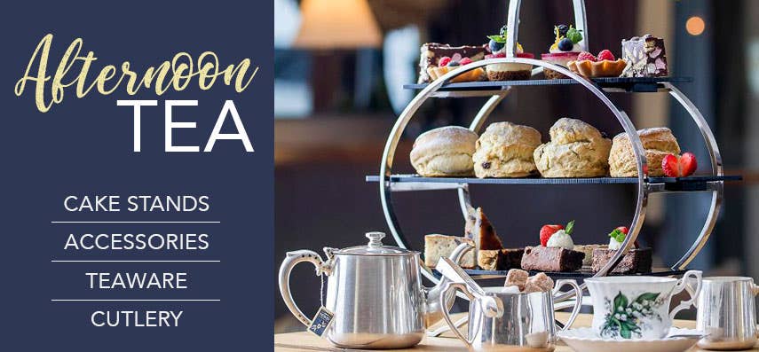 Afternoon Tea and Cake Accessories from Stephensons Catering Suppliers