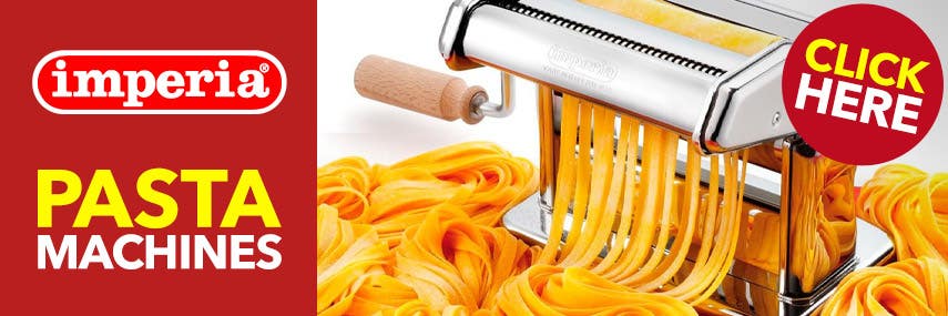 Imperia Italian Stainless Steel Pasta Maker Machines