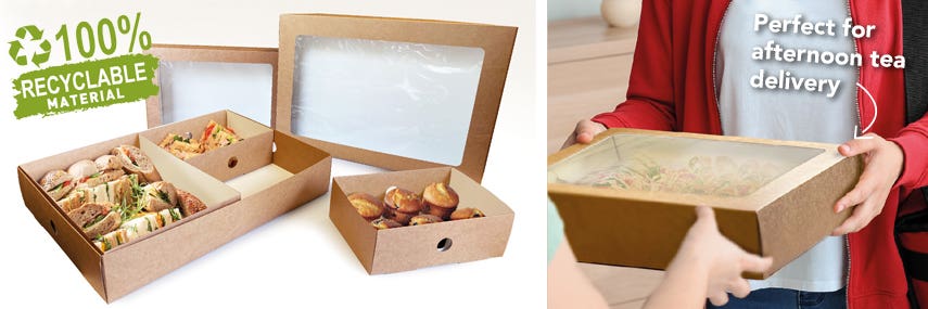 Kraft Platter Boxes and Inserts