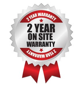 2 Year On Site Warranty