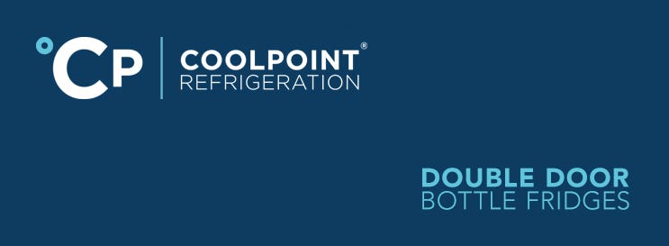 Coolpoint Refrigeration Double Door Bottle Fridges