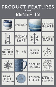 Denby Product Features and Benefits