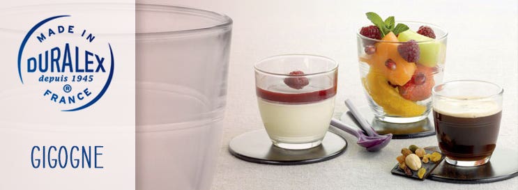 Duralex Gigogne Glass Tumblers