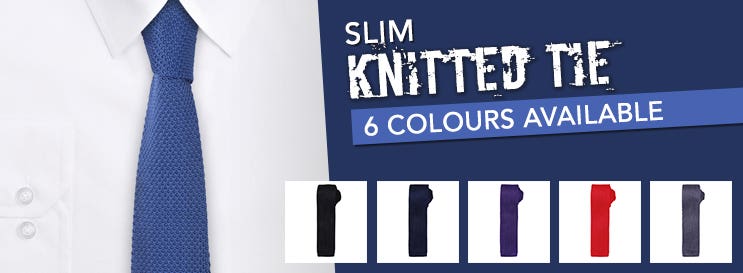 Slim Knitted Ties