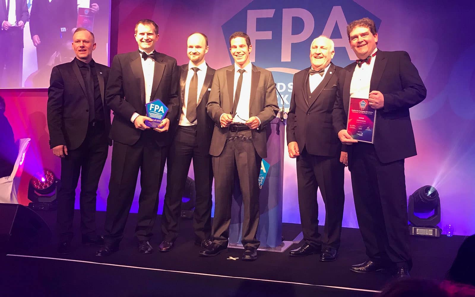 Henry and Julian were proud to accept the FPA Award for Regional Distributor of the Year 2018